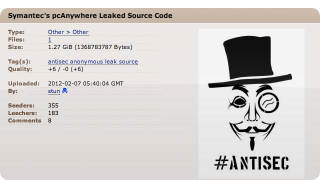 Hackers Publish Symantec's Source Code After $50,000 Extortion Attempt Fails